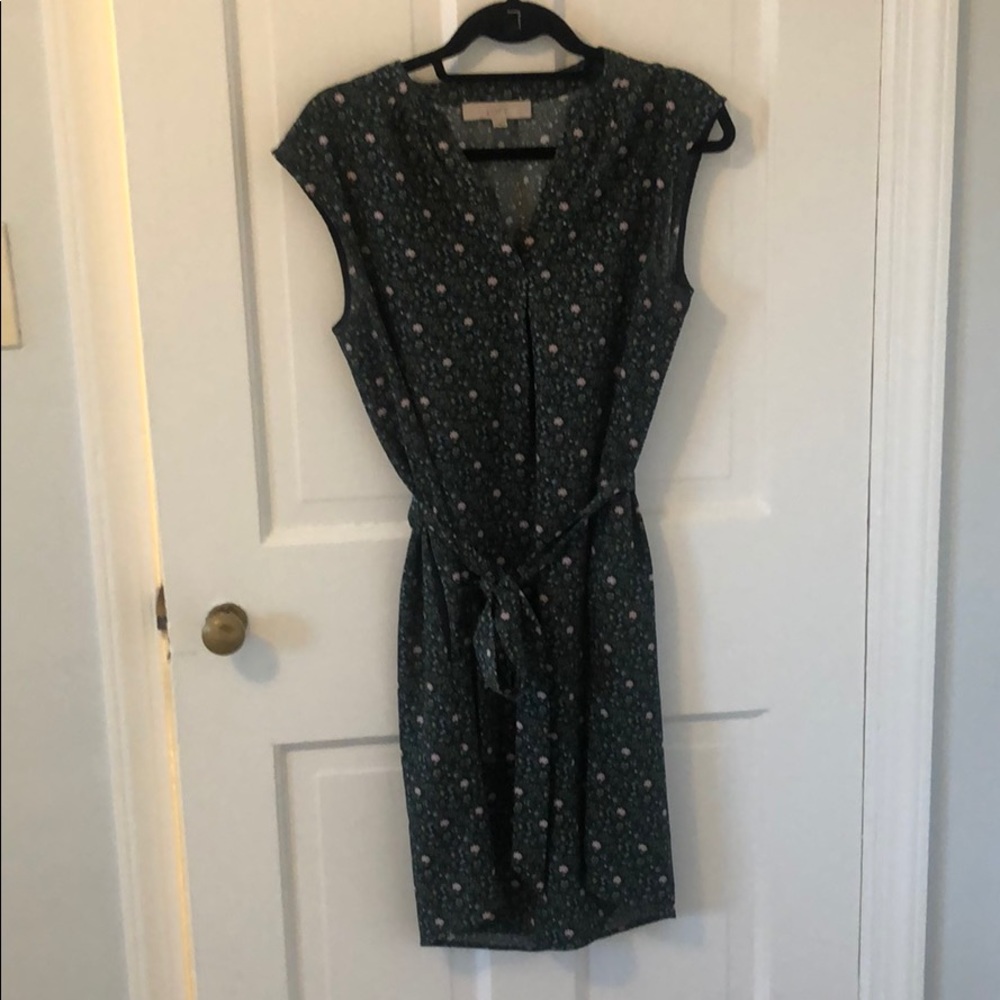 Loft floral print dress